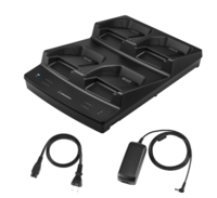 FOUR-BAY DESK STAND TRANSMITTER STATION WITH POWER
